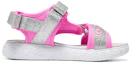 Order 大童 Skechers 彩虹閃光 魔術貼涼鞋 粉彩色