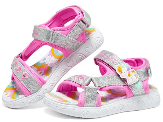 (Youth) Skechers Rainbow Shines Velcro Sandal 'Pastel Pink Light-Up' 314885L-PKMT Lookbook (Youth) Skechers Rainbow Shines Velcro Sandal 'Pastel Pink Light-Up' 314885L-PKMT
