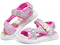 Lookbook (JR) Skechers Rainbow Shines Sandal Velcro 'Pastel Pink Light-Up' 314885L-PKMT