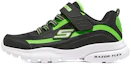 Buy (Youth) Skechers Razor Flex 'Black Green' 403778L-BKLM