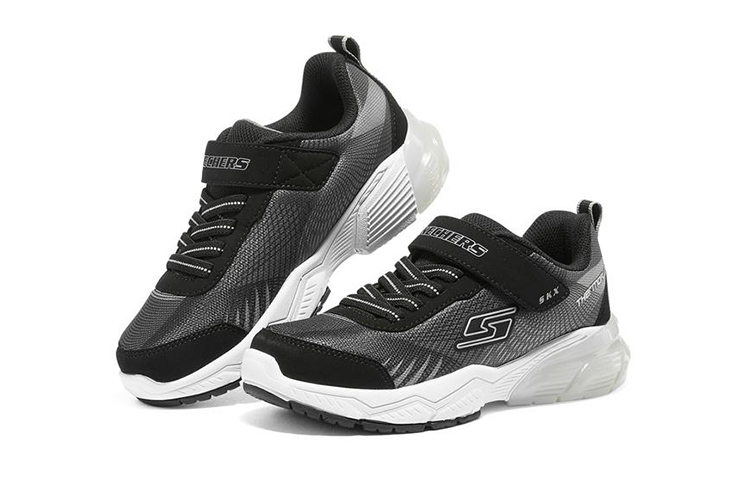 Lookbook (Youth) Skechers Razor Flex 'Black Grey' 403728L-BKCC