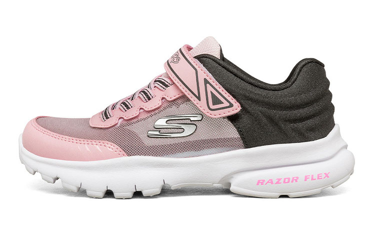 (Youth) Skechers Razor Flex 'Black Pink' 302516L-PKBK
