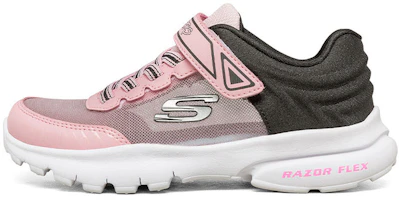 (Youth) Skechers Razor Flex 'Black Pink' 302516L-PKBK (Youth) Skechers Razor Flex 'Black Pink' 302516L-PKBK