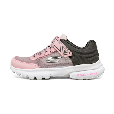 (Youth) Skechers Razor Flex 'Black Pink'