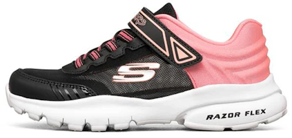 (Youth) Skechers Razor Flex 'Black Pink White' 302516L-BKPK (Youth) Skechers Razor Flex 'Black Pink White' 302516L-BKPK