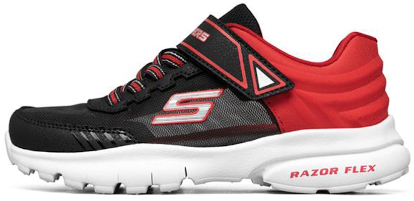(Youth) Skechers Razor Flex 'Black Red' 403783L-BKRD Buy (Youth) Skechers Razor Flex 'Black Red' 403783L-BKRD