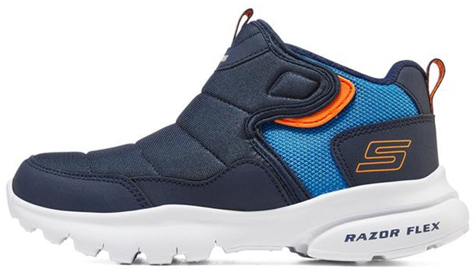 (Youth) Skechers Razor Flex 'Blue Fleece' 403784L-NVBL Buy (Youth) Skechers Razor Flex 'Blue Fleece' 403784L-NVBL