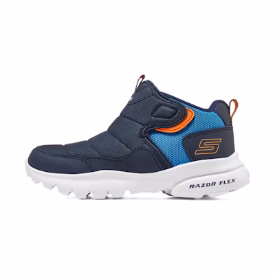 (Youth) Skechers Razor Flex 'Blue Fleece'