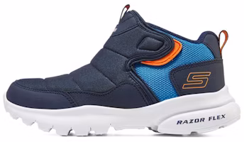 (Youth) Skechers Razor Flex 'Blue Fleece' 403784L-NVBL (Youth) Skechers Razor Flex 'Blue Fleece' 403784L-NVBL
