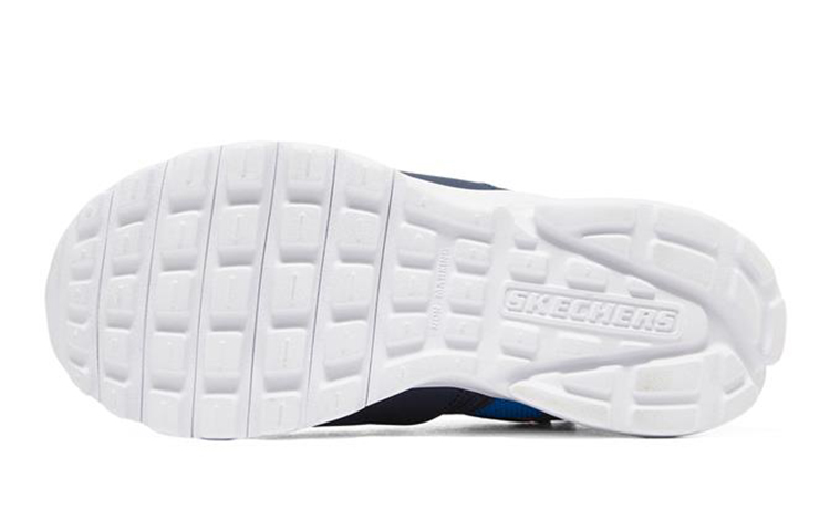 Lookbook (Youth) Skechers Razor Flex 'Blue Fleece' 403784L-NVBL