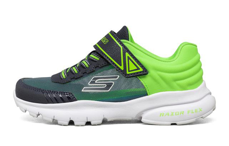 (Youth) Skechers Razor Flex 'Blue Green' 403783L-NVLM