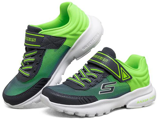 (Youth) Skechers Razor Flex 'Blue Green' 403783L-NVLM Lookbook (Youth) Skechers Razor Flex 'Blue Green' 403783L-NVLM