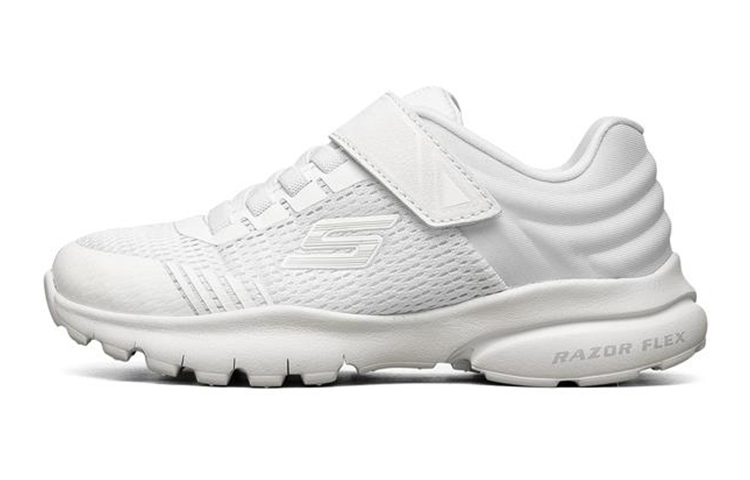 (Youth) Skechers Razor Flex 'White' 403781L-WHT