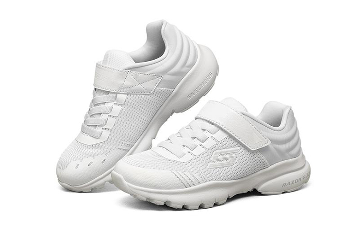 Lookbook (Youth) Skechers Razor Flex 'White' 403781L-WHT