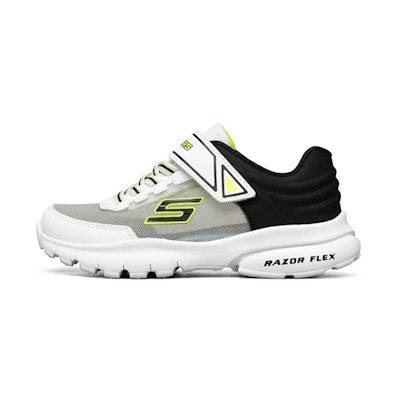 (Youth) Skechers Razor Flex 'White Black'