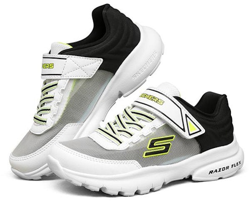 (JR) 스케쳐스 레이저 플렉스 '화이트 블랙' (Skechers Razor Flex '화이트 블랙') 403783L-WBK Lookbook (JR) 스케쳐스 레이저 플렉스 '화이트 블랙' (Skechers Razor Flex '화이트 블랙') 403783L-WBK