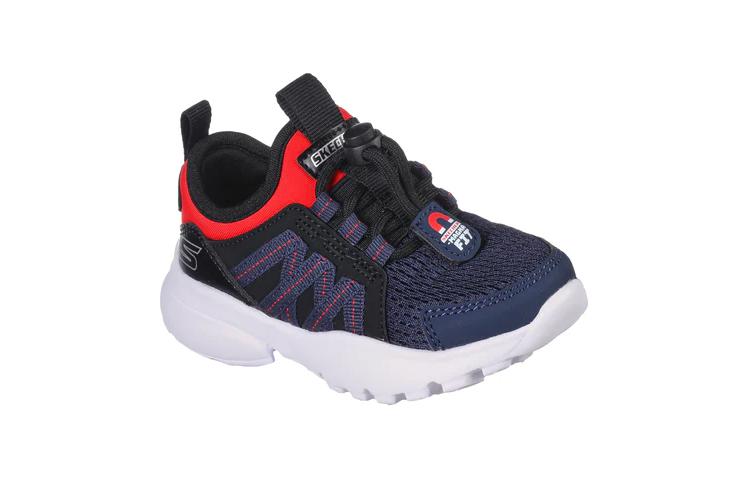 Lookbook (Youth) Skechers Razor Flex Dexler Shoes 'Black Navy Red' 407275N-NVRD