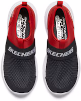 Shop 大童 Skechers Razor Flex 一腳蹬 低幫 運動休閒鞋 紅黑