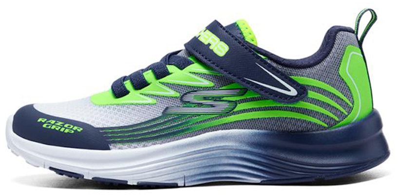 (Youth) Skechers Razor Grip 'Blue Green' 405201L-NVLM Buy (Youth) Skechers Razor Grip 'Blue Green' 405201L-NVLM
