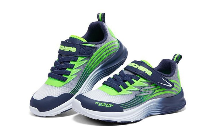 Lookbook (JR) Skechers Razor Grip 'Biru Hijau' 405201L-NVLM