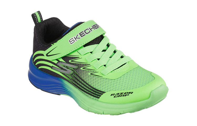 Lookbook (Youth) Skechers Razor Grip 'Green Black' 405107L-LMBK