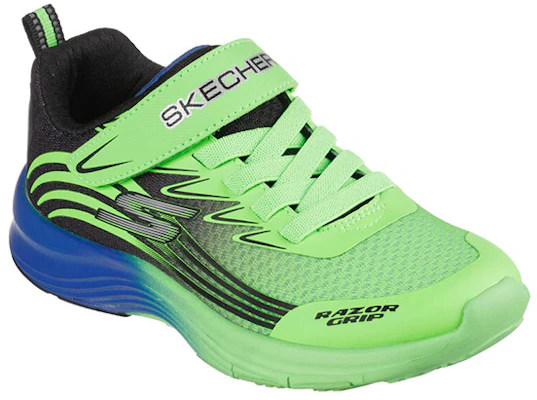 (Youth) Skechers Razor Grip 'Green Black' 405107L-LMBK Lookbook (Youth) Skechers Razor Grip 'Green Black' 405107L-LMBK