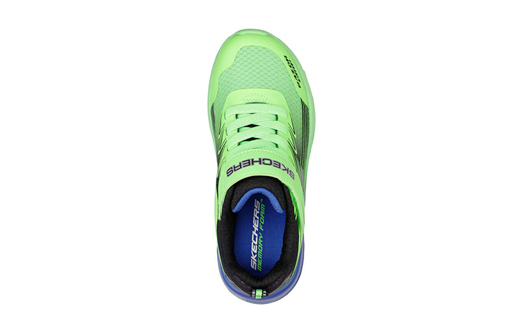 Shop (Youth) Skechers Razor Grip 'Green Black' 405107L-LMBK
