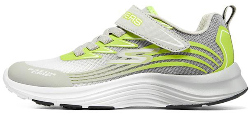 (Youth) Skechers Razor Grip 'Grey Yellow' 405201L-GYLM Buy (Youth) Skechers Razor Grip 'Grey Yellow' 405201L-GYLM