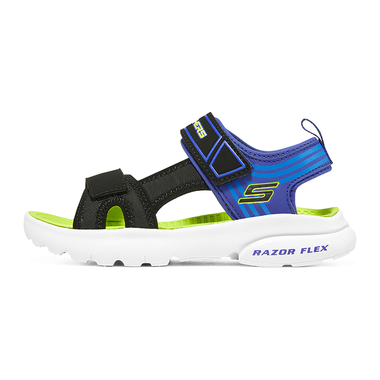 (Youth) Skechers Razor Splash 'Black Blue' 406510L-BBLM