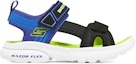 Order (JR) Skechers Razor Splash 'Hitam Biru' 406510L-BBLM
