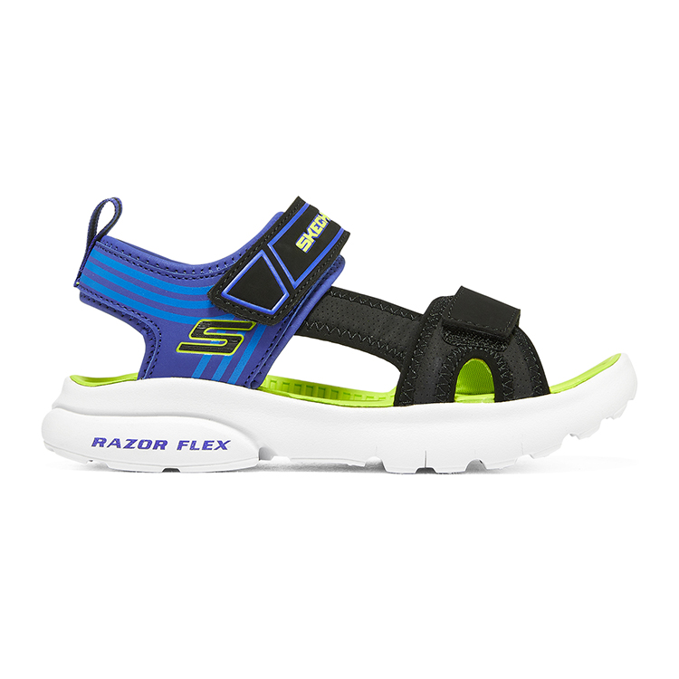 Order (Youth) Skechers Razor Splash 'Black Blue' 406510L-BBLM