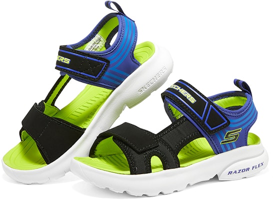 (Youth) Skechers Razor Splash 'Black Blue' 406510L-BBLM Lookbook (Youth) Skechers Razor Splash 'Black Blue' 406510L-BBLM
