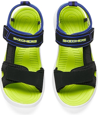 (Youth) Skechers Razor Splash 'Black Blue' 406510L-BBLM Shop (Youth) Skechers Razor Splash 'Black Blue' 406510L-BBLM