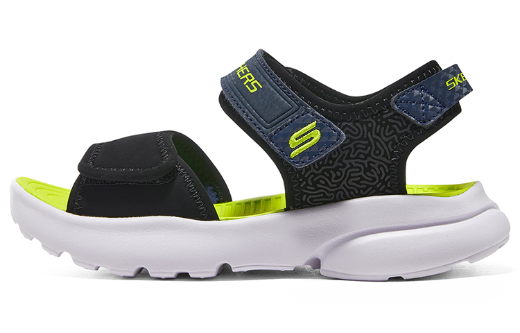 (Youth) Skechers Razor Splash 'Black Lime' 406512L-BKLM