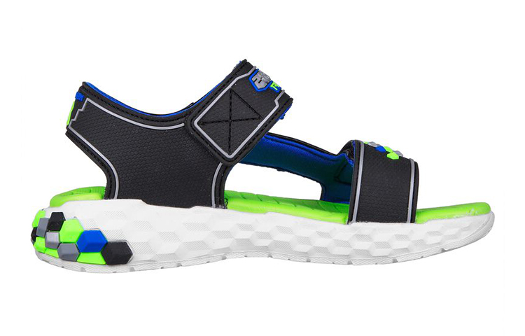 Order 大童 Skechers Razor Splash 運動休閒涼鞋 藍綠