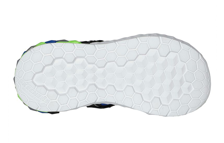 Shop 大童 Skechers Razor Splash 運動休閒涼鞋 藍綠