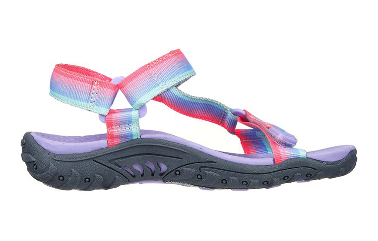 (Youth) Skechers Reggae-Rainbow Trail 'Lavender Multicolor' 圖 2