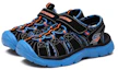 Lookbook (Youth) Skechers Relix 'Black Blue' 92189L-BKBL
