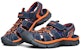 (Youth) Skechers Relix 'Blue Orange' 92189L-NVOR