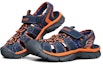 Lookbook (Youth) Skechers Relix 'Blue Orange' 92189L-NVOR