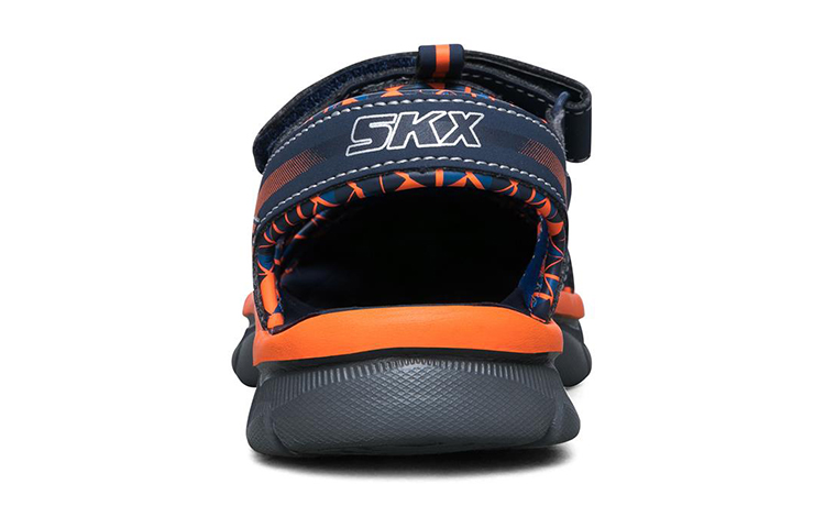 Shop (Youth) Skechers Relix 'Blue Orange' 92189L-NVOR
