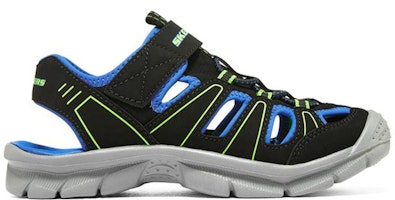 大童 Skechers Relix 運動涼鞋 黑藍色 Order 大童 Skechers Relix 運動涼鞋 黑藍色
