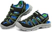 Lookbook (Youth) Skechers Relix Sandal 'Black Blue' 406520L-BBLM