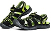 Lookbook (Youth) Skechers Relix Sandal 'Black Green' 92189L-BKLM