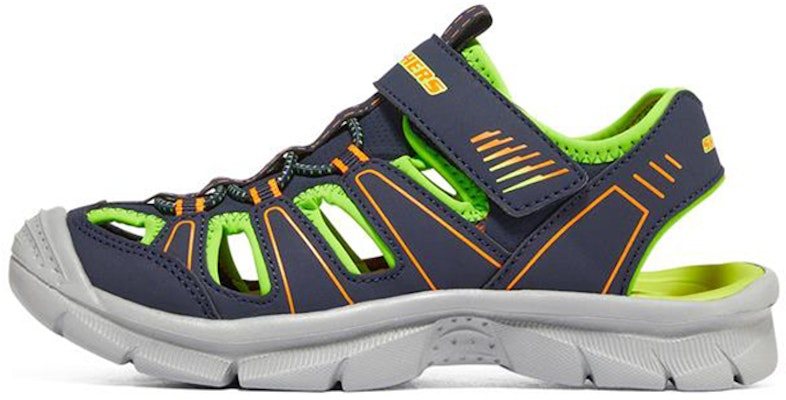 (Youth) Skechers Relix Sandal 'Blue Green' 406520L-NVLM Buy (Youth) Skechers Relix Sandal 'Blue Green' 406520L-NVLM