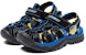 (JR) Skechers Relix Sandal 'Biru Kuning Velcro' 92187L-BKRY