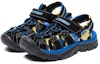 Lookbook (JR) Skechers Relix Sandal 'Biru Kuning Velcro' 92187L-BKRY