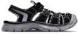 (Youth) Skechers Relix Sport Sandal 'Black Grey' 92189L-BKGY