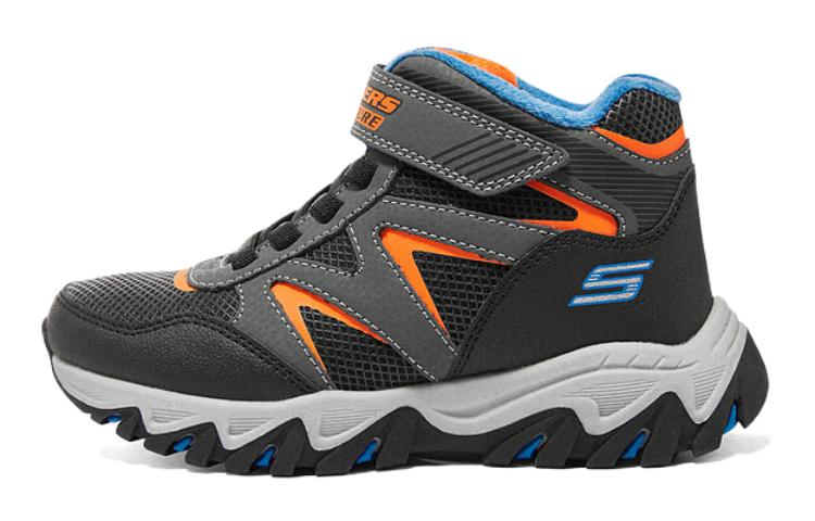 (Youth) Skechers Rugged Ranger Shoes 'Black Grey Orange' 405280L-CCOR