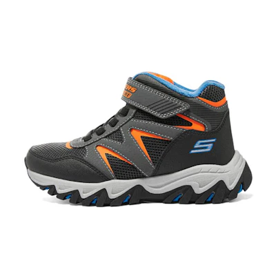 (Youth) Skechers Rugged Ranger Shoes 'Black Grey Orange'